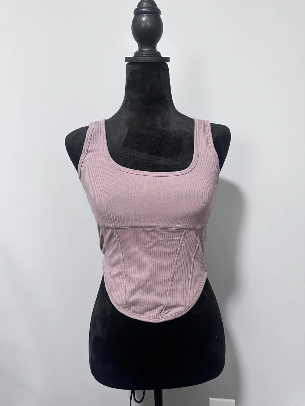 PINK Victorias Secret Corset Style Crop Top